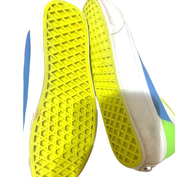 Vans Old School Neon Color Block Low Top Skate Shoes, Size Women’s US 5.5 - Picture 8 of 8